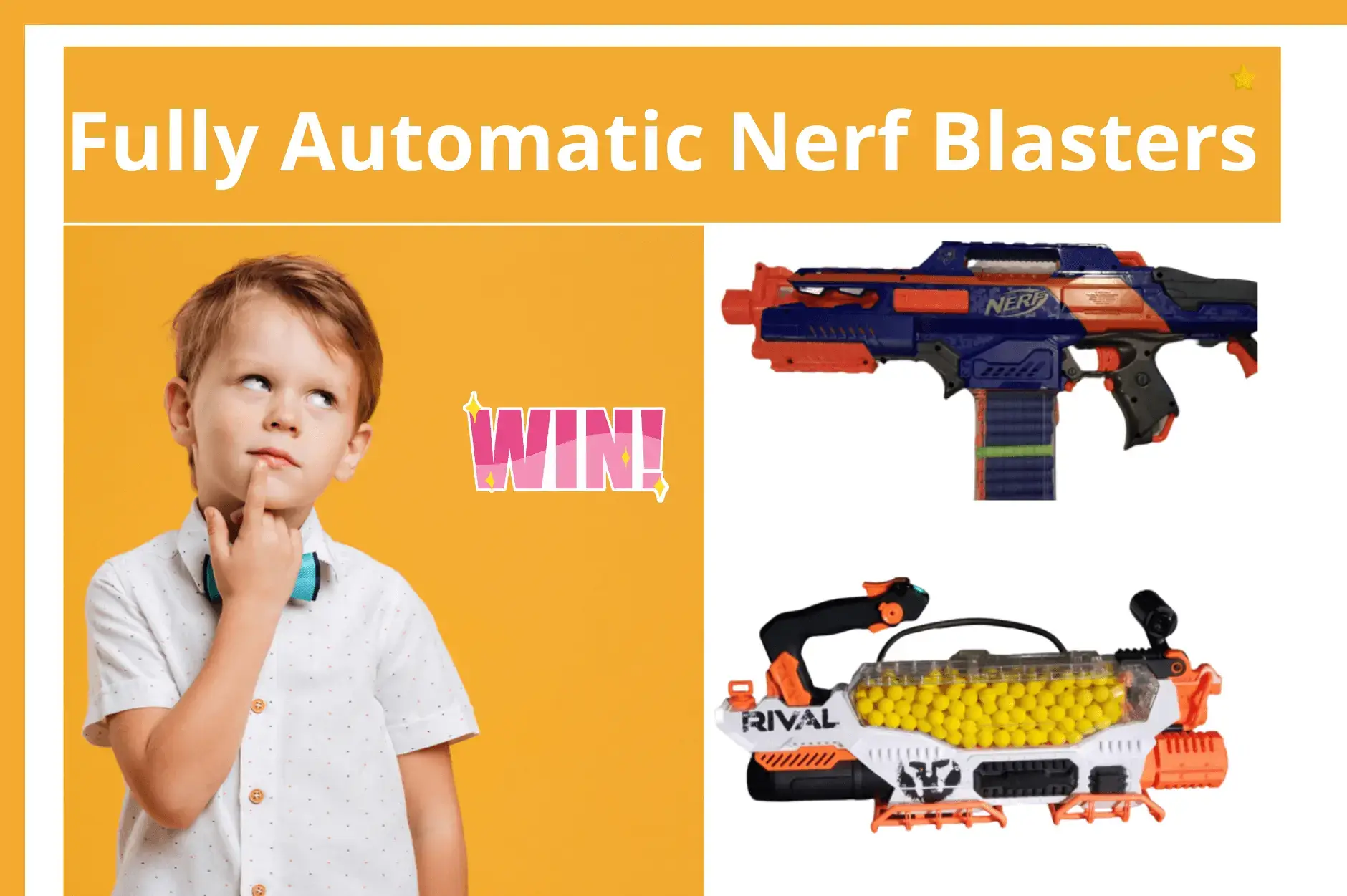 Fully Automatic Nerf guns