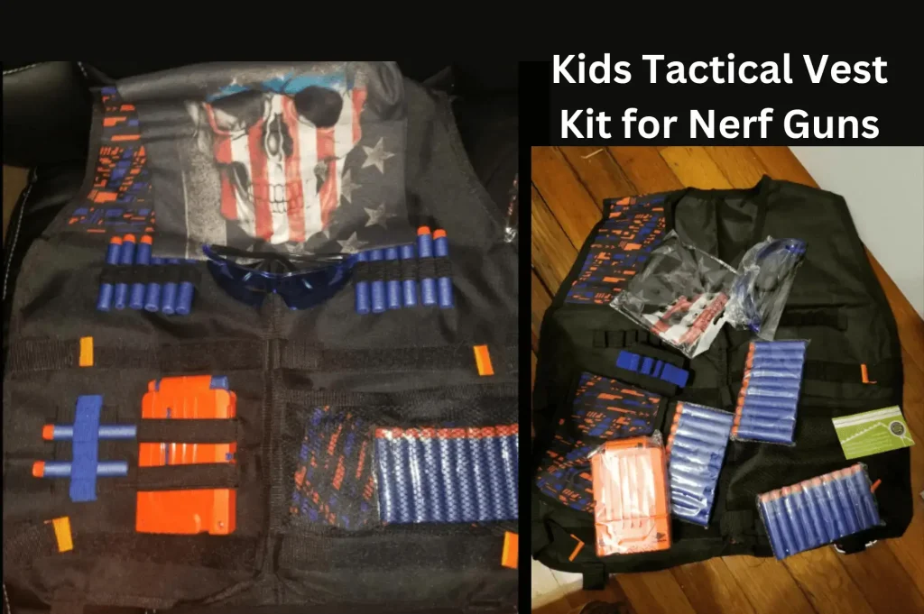 Kids Tactical Vest Kit for Nerf Guns