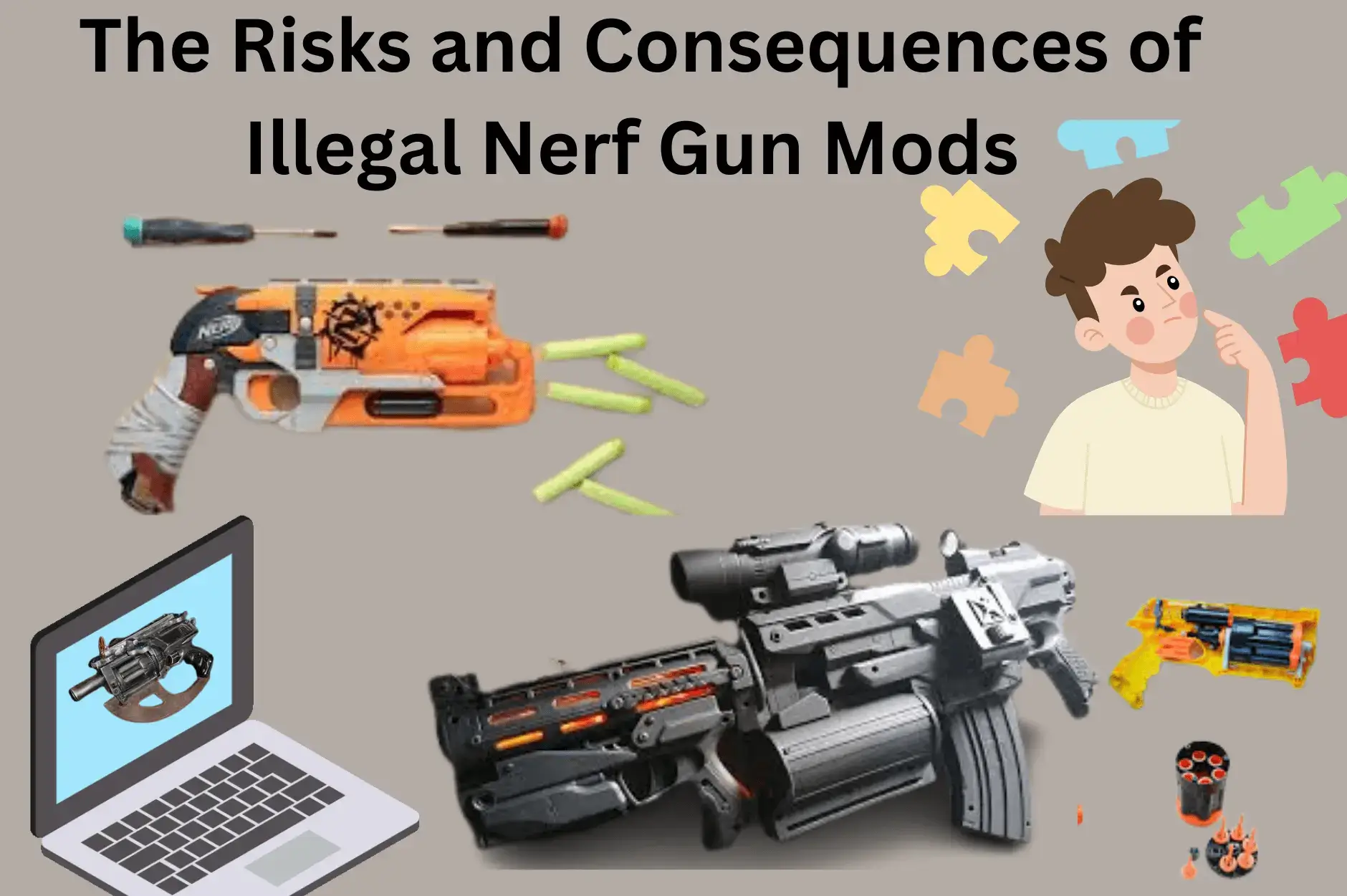 Illegal Nerf Gun Mods